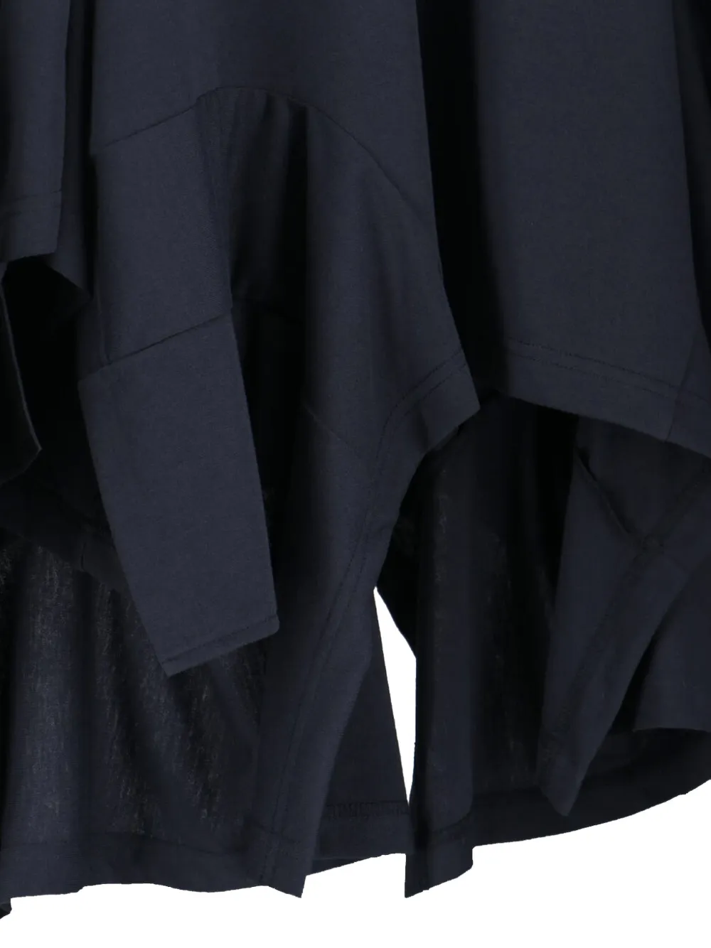 Comme Des Garçons Asymmetrische blouse Zwart