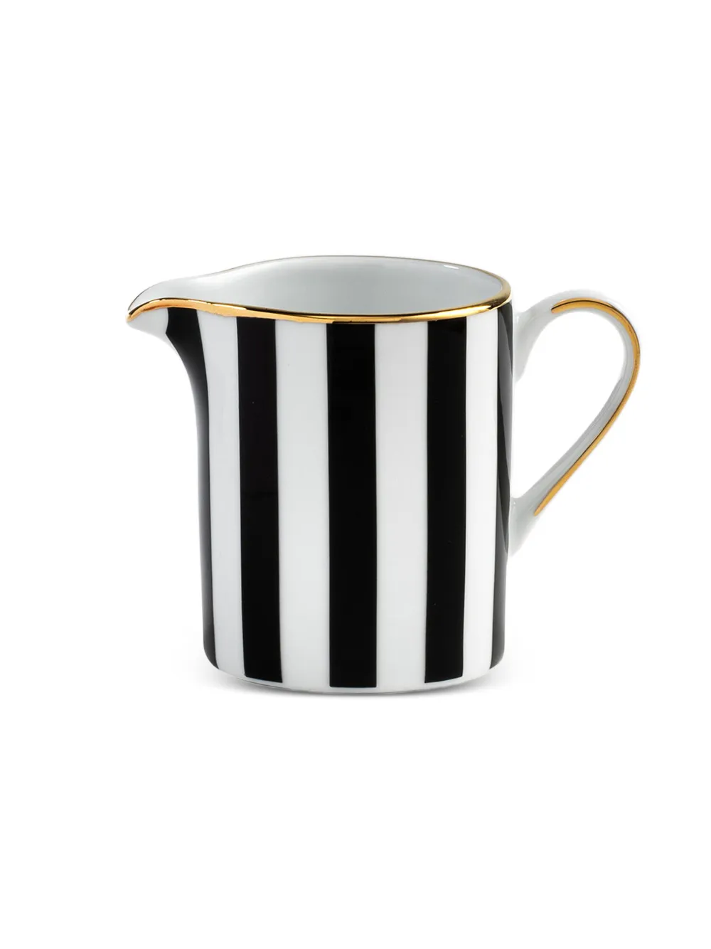 Simone Guidarelli Home striped milk jug - Bianco