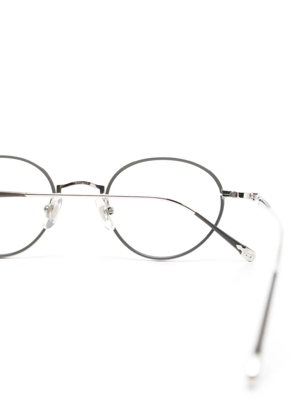 Matsuda Bril met rond montuur Zilver