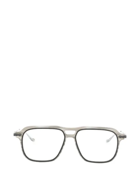 Matsuda square-frame glasses