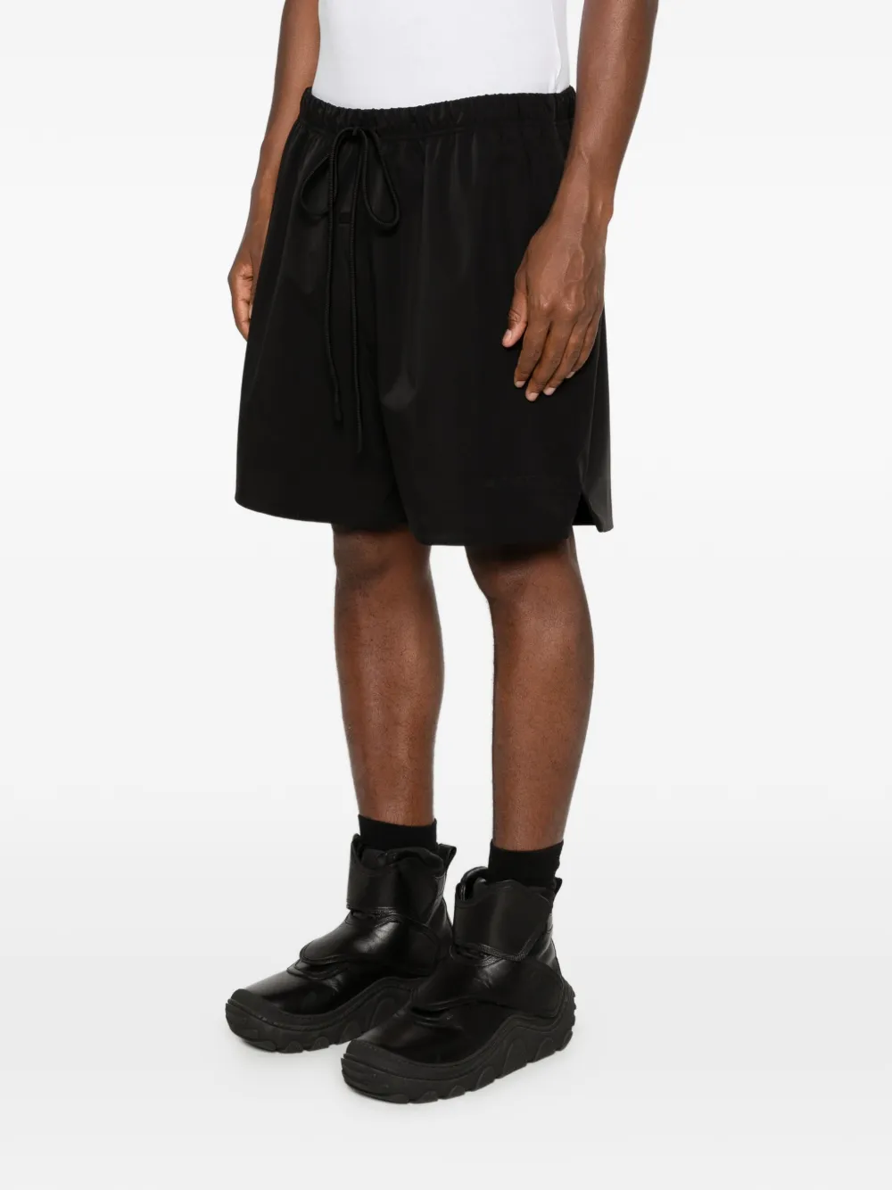 FEAR OF GOD ESSENTIALS Trainingsshorts met trekkoord Zwart