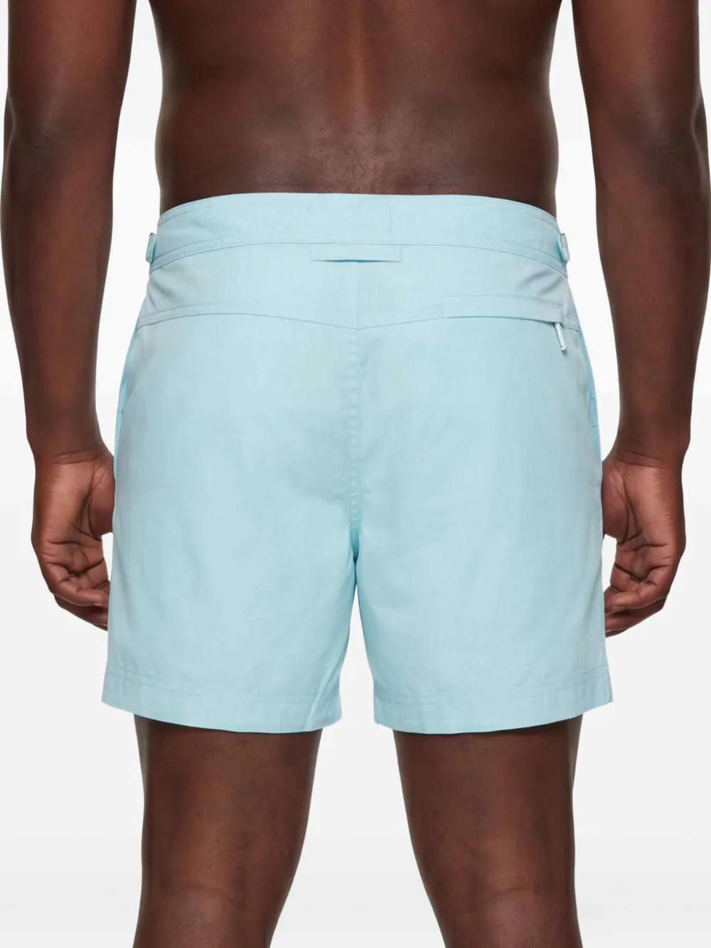 TOM FORD Zwembroek met zij-gesp Blauw