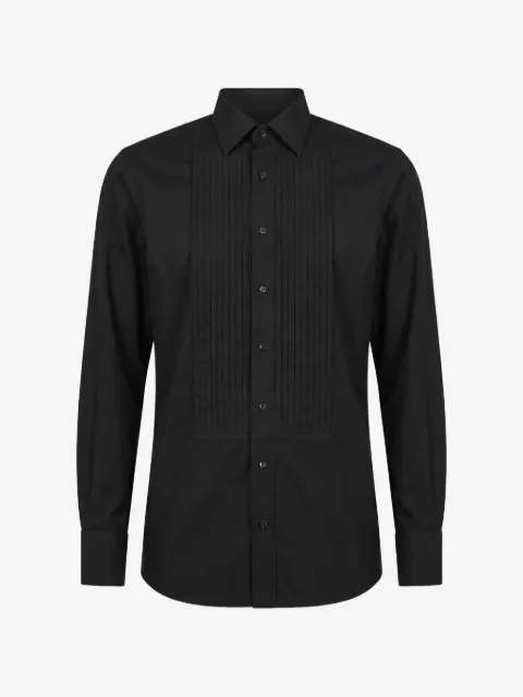 TOM FORD pleated-bib shirt