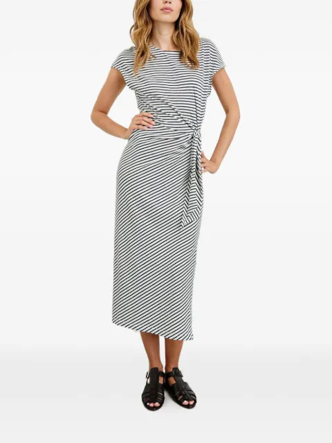 Rails Selah knotted striped midi dress