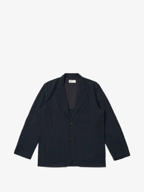 Universal Works veste texturée à boutonnière
