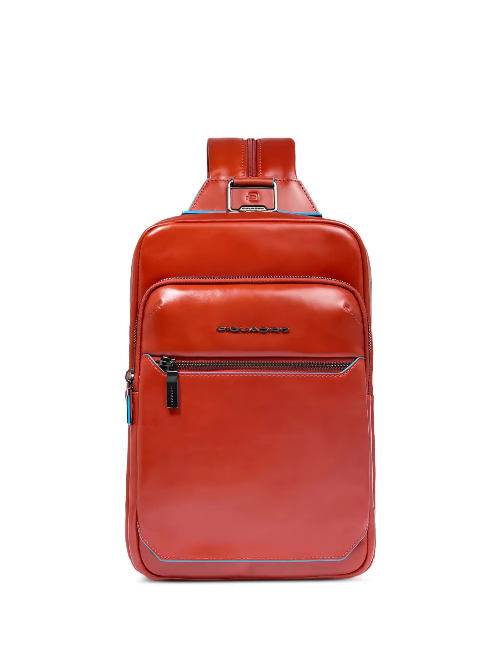 PIQUADRO zip-top fastening bag - Arancione