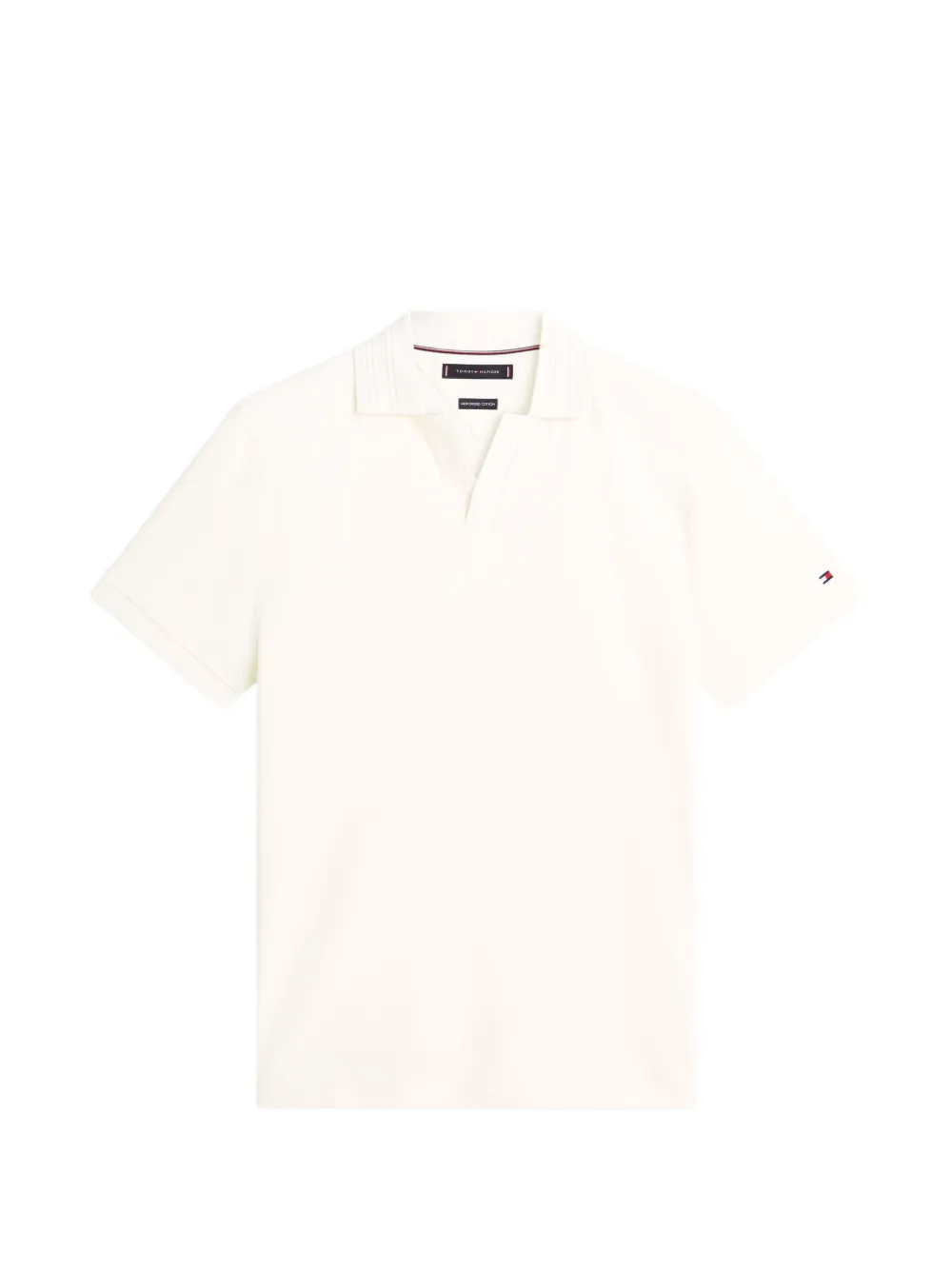 Tommy Hilfiger regular-fit short-sleeve cotton polo shirt - Toni neutri