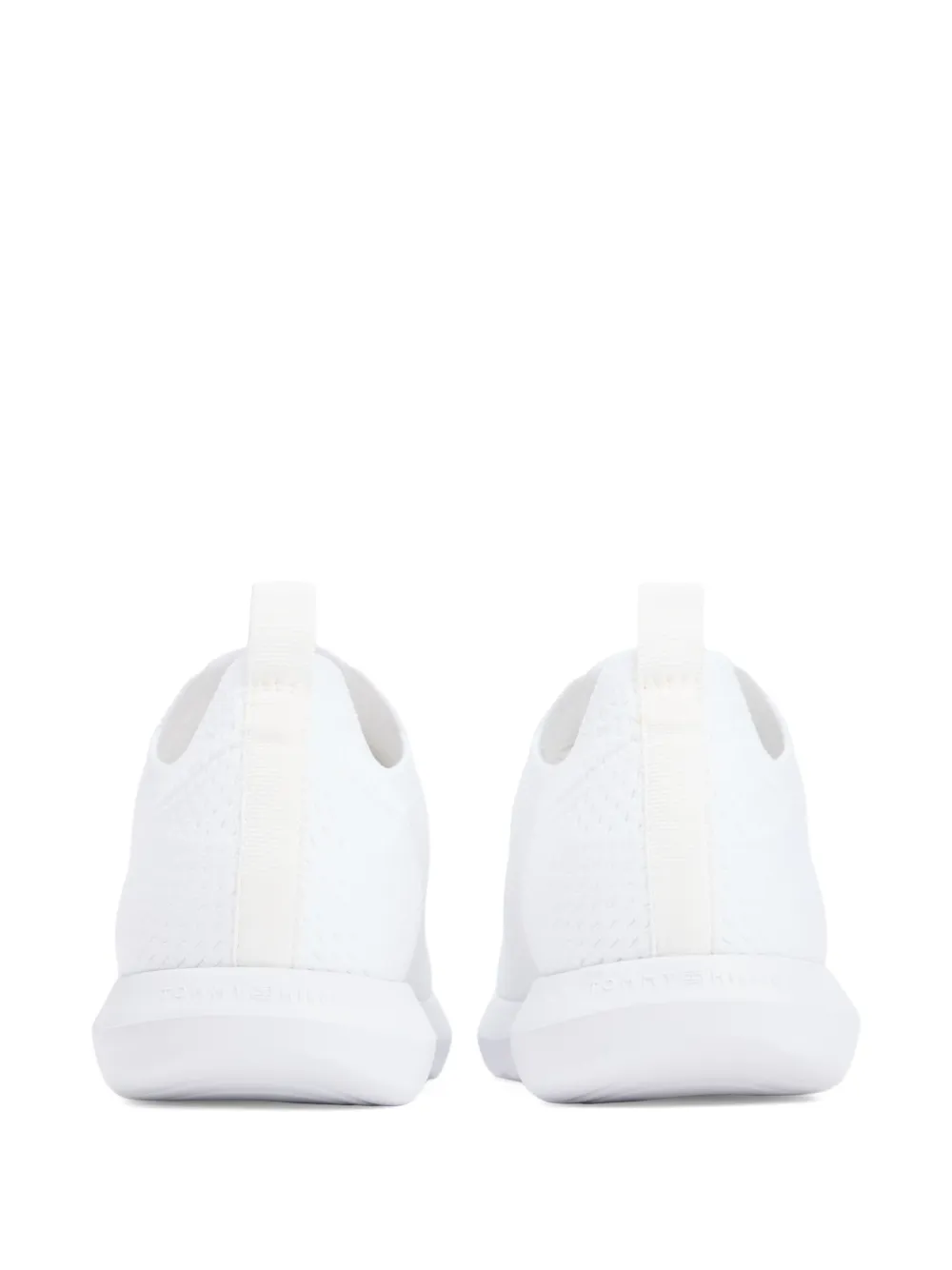 Tommy Hilfiger Knit Lightweight Mono-Sock sneakers Wit