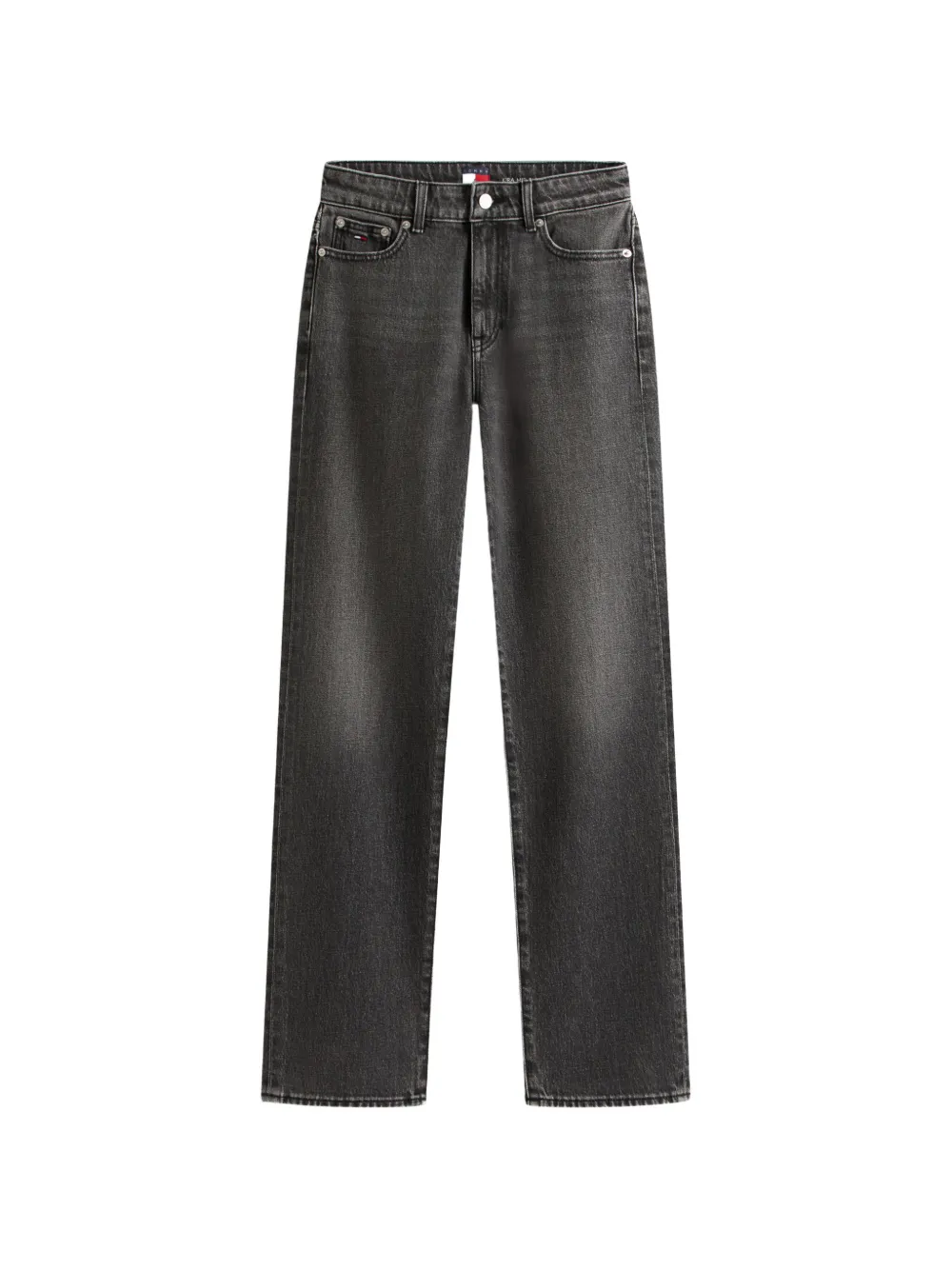Tommy Jeans faded-effect straight-leg jeans - Grigio