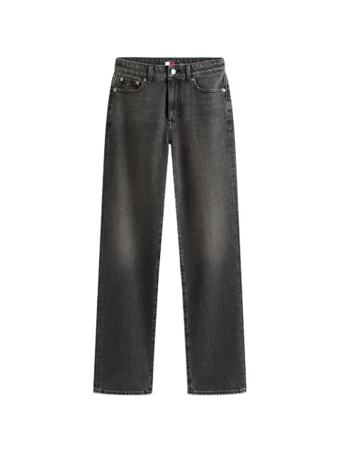 Tommy Jeans faded-effect straight-leg jeans