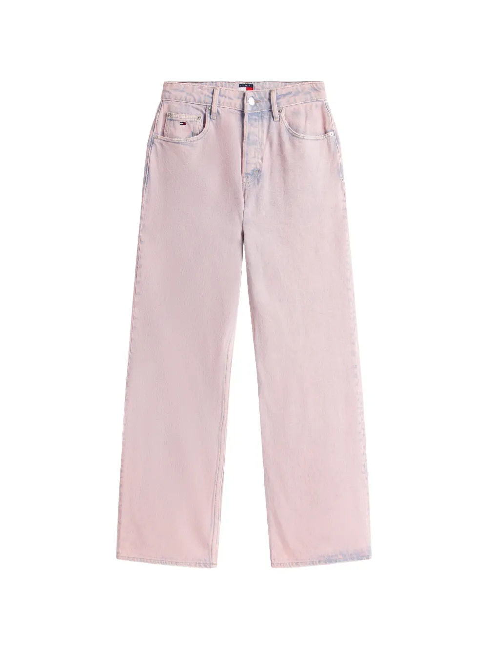 Tommy Jeans Mia faded straight-leg jeans - Rosa