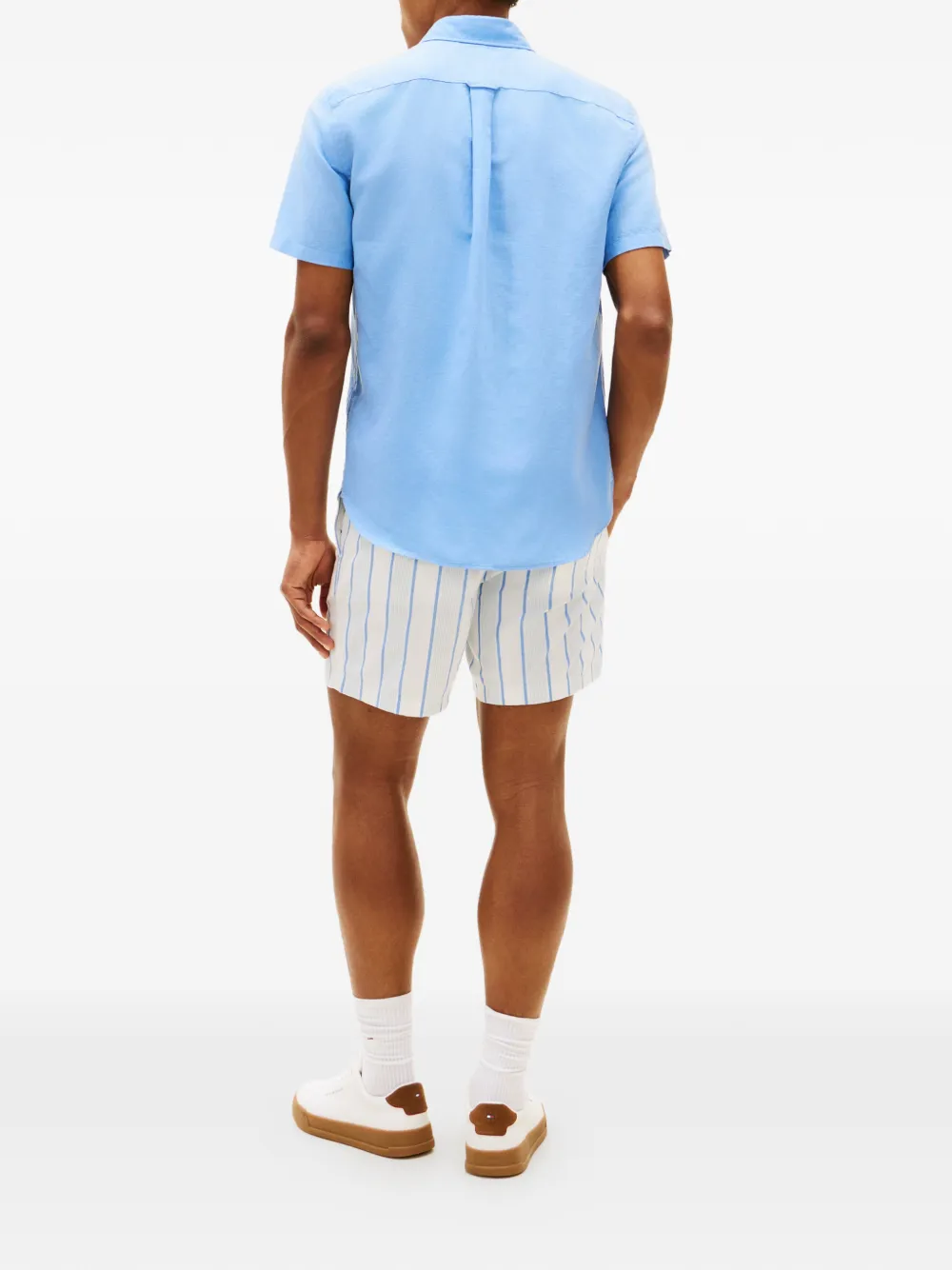  Tommy Hilfiger Camisa Con Botones - Azul 