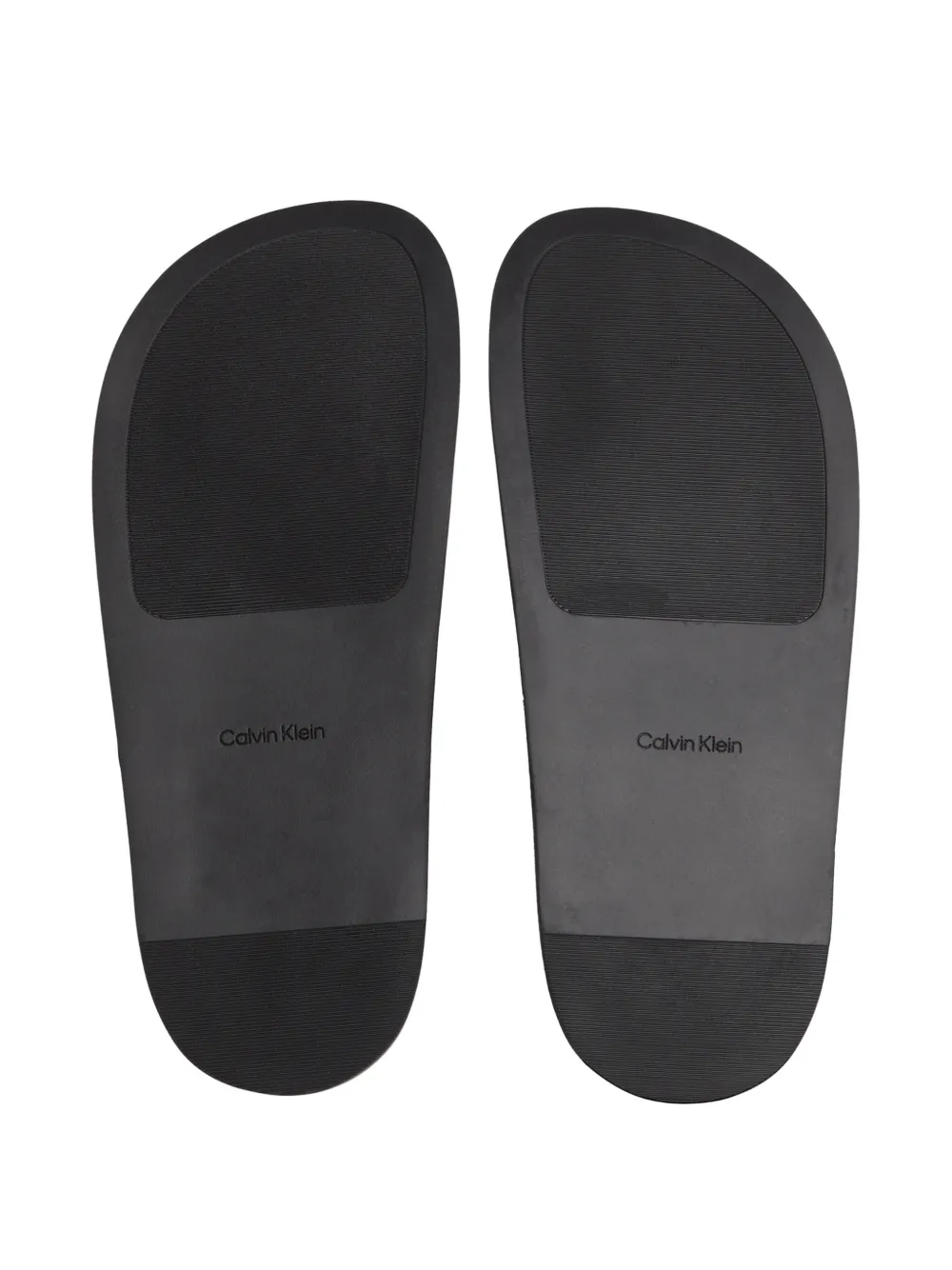 Calvin Klein buckle-fastening sliders Zwart