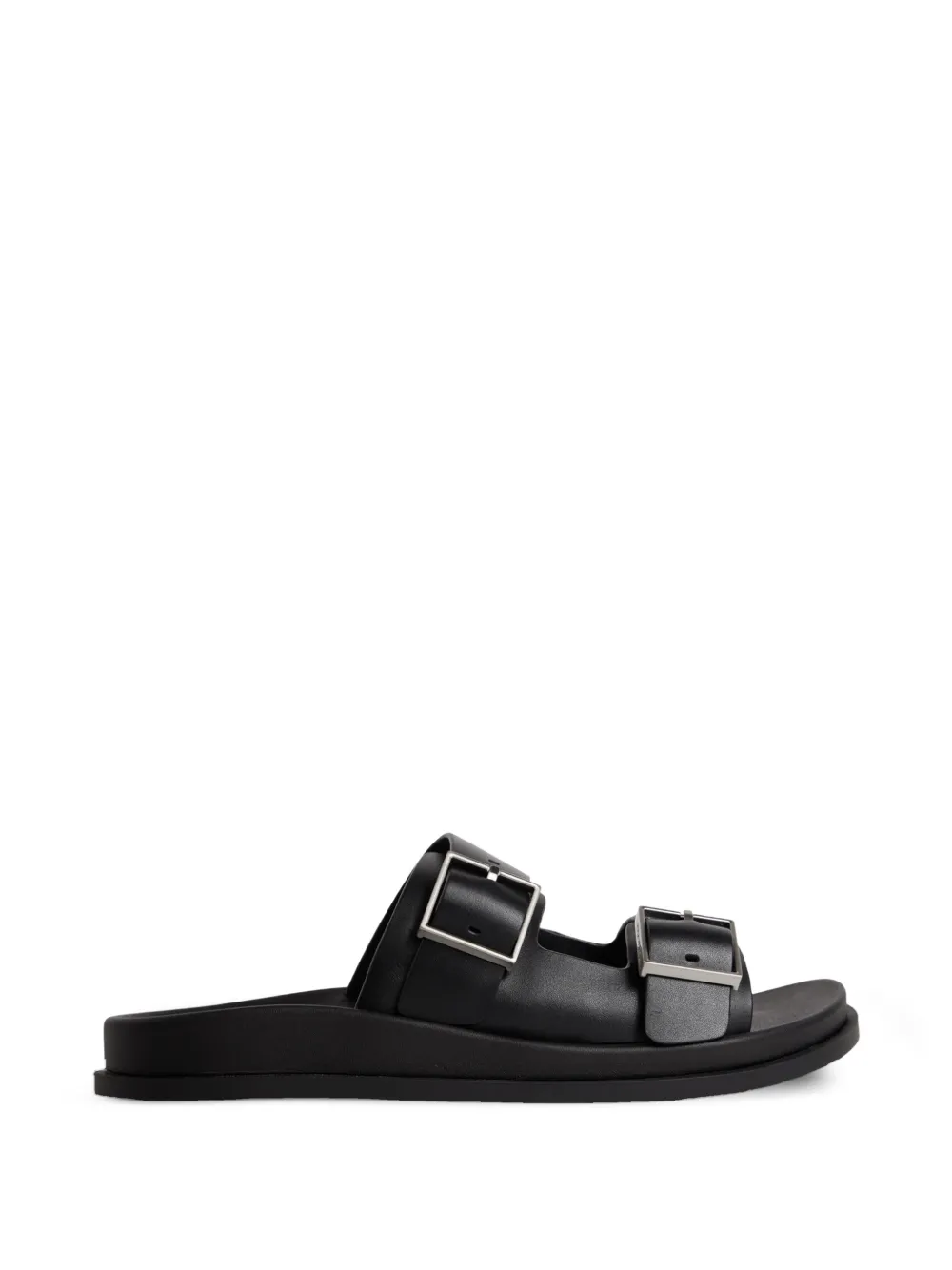 Calvin Klein buckle-fastening sliders - Nero