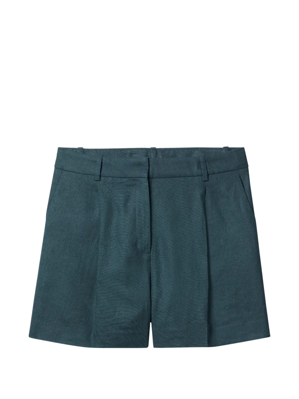 Calvin Klein pleated tailored shorts - Blau