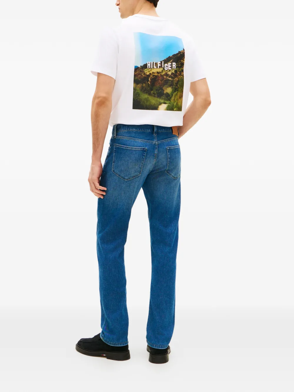  Tommy Hilfiger Vaqueros Rectos Denton - Azul 