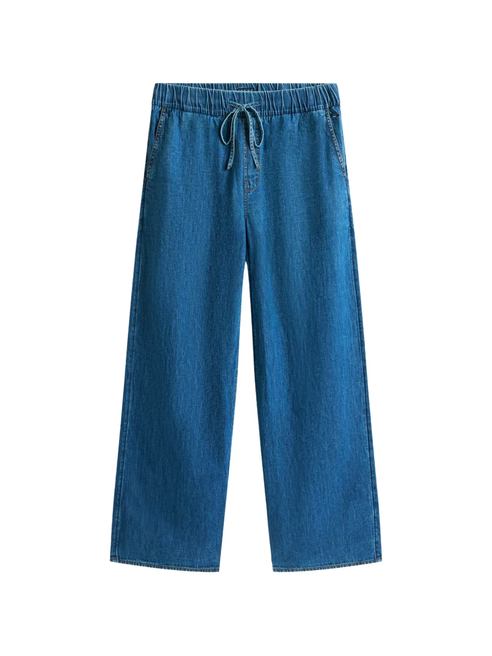 Tommy Jeans drawstring-fastening jeans - Blu