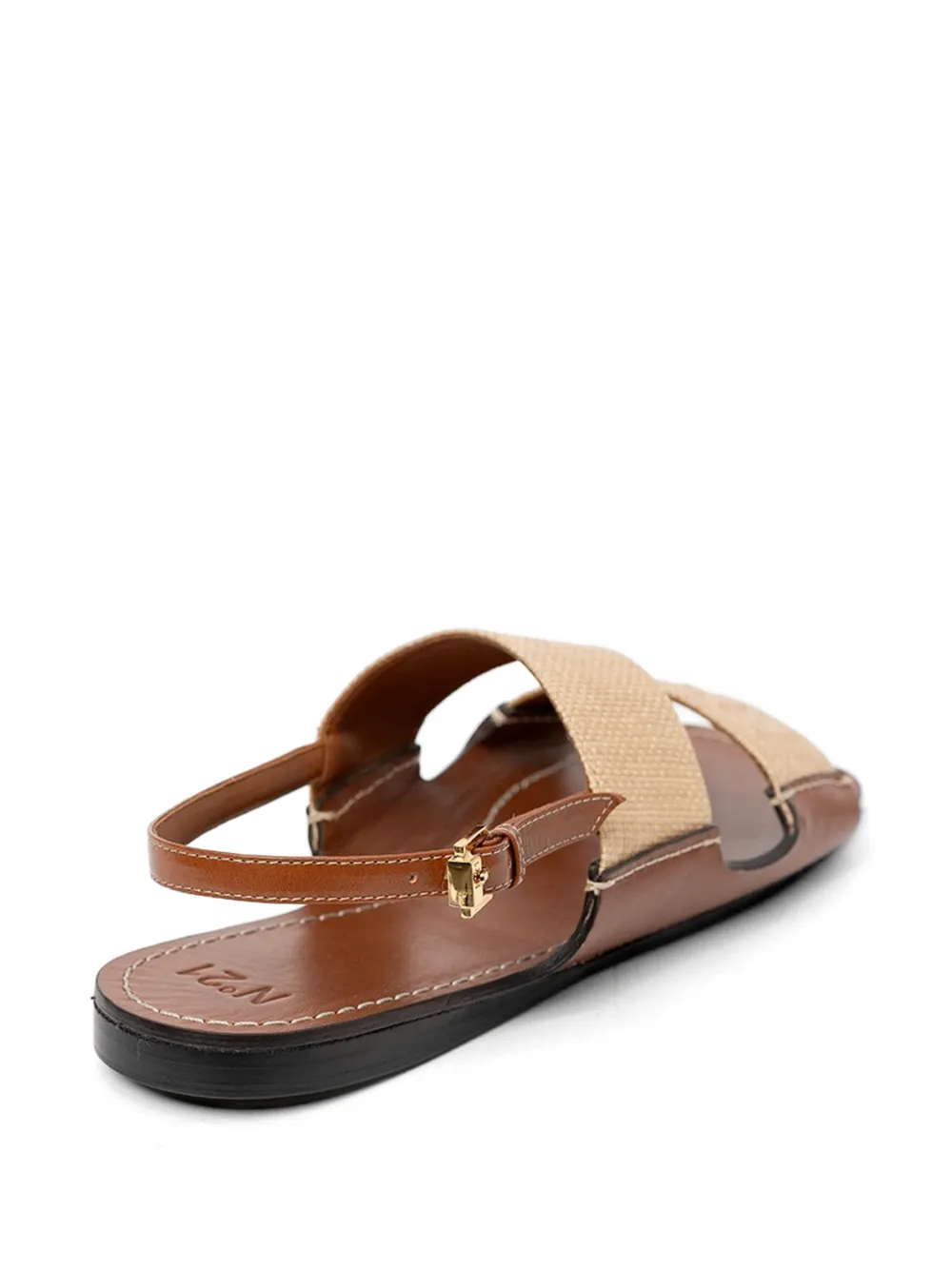 Nº21 strap-detail sandals Bruin
