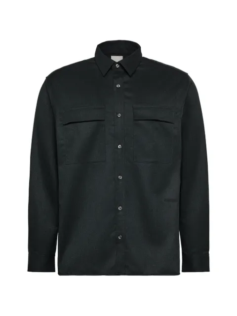 Calvin Klein flap-pocket shirt jacket