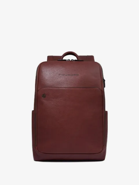 PIQUADRO leather laptop 14" backpack