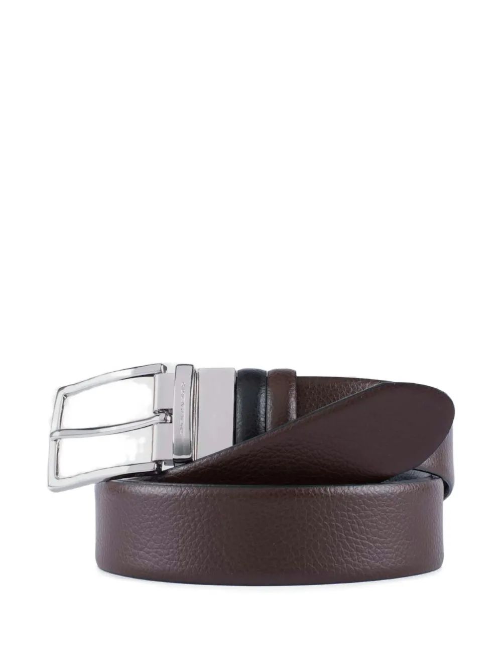 PIQUADRO reversible leather belt - Marrone