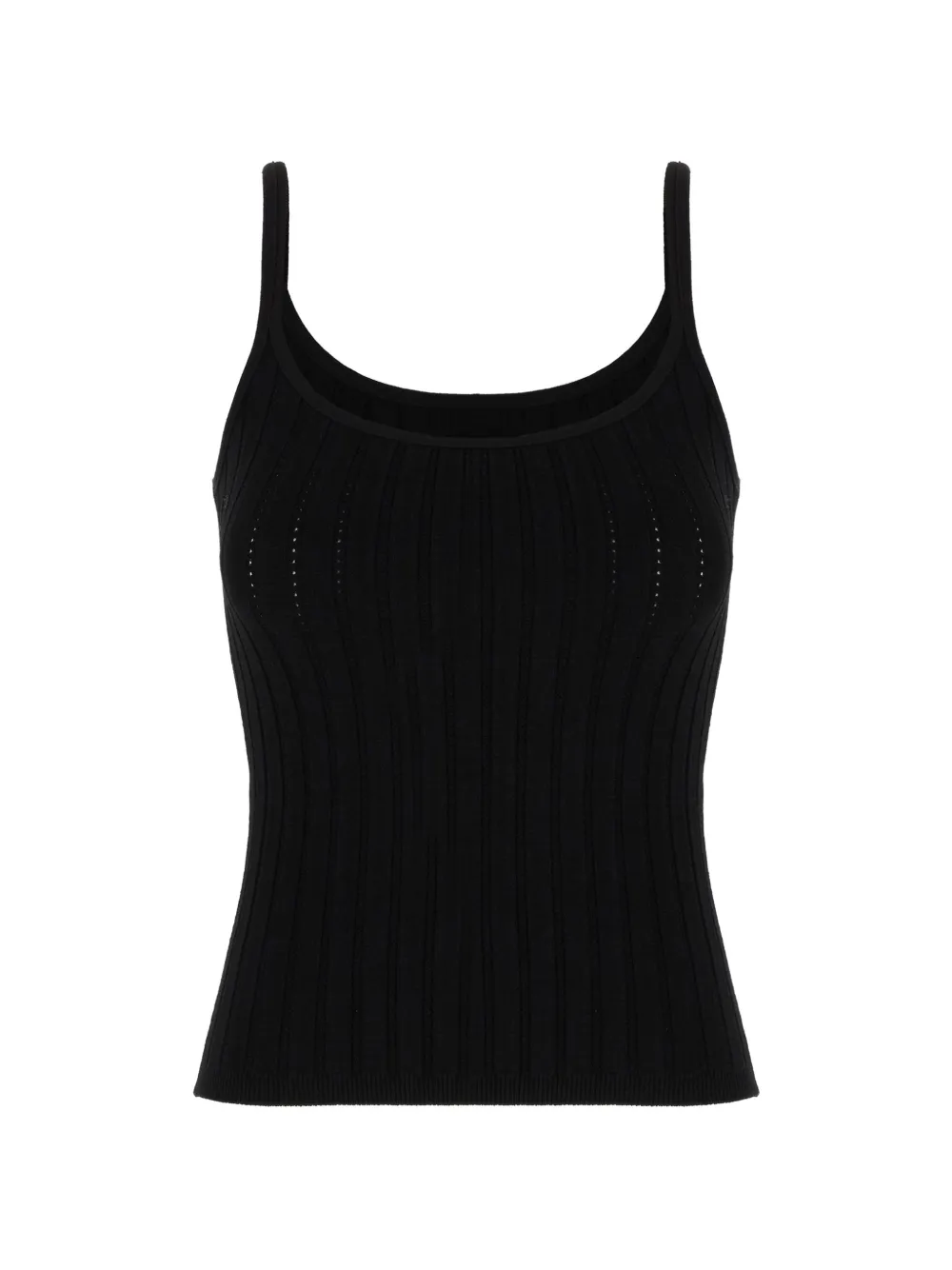 Iceberg ribbed tank top - Nero