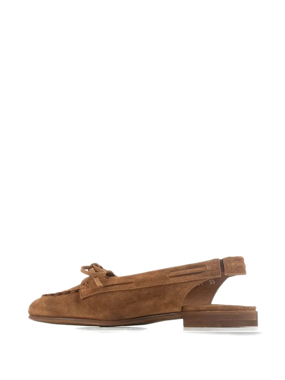 Officine Creative tassel-detail flat pumps Bruin
