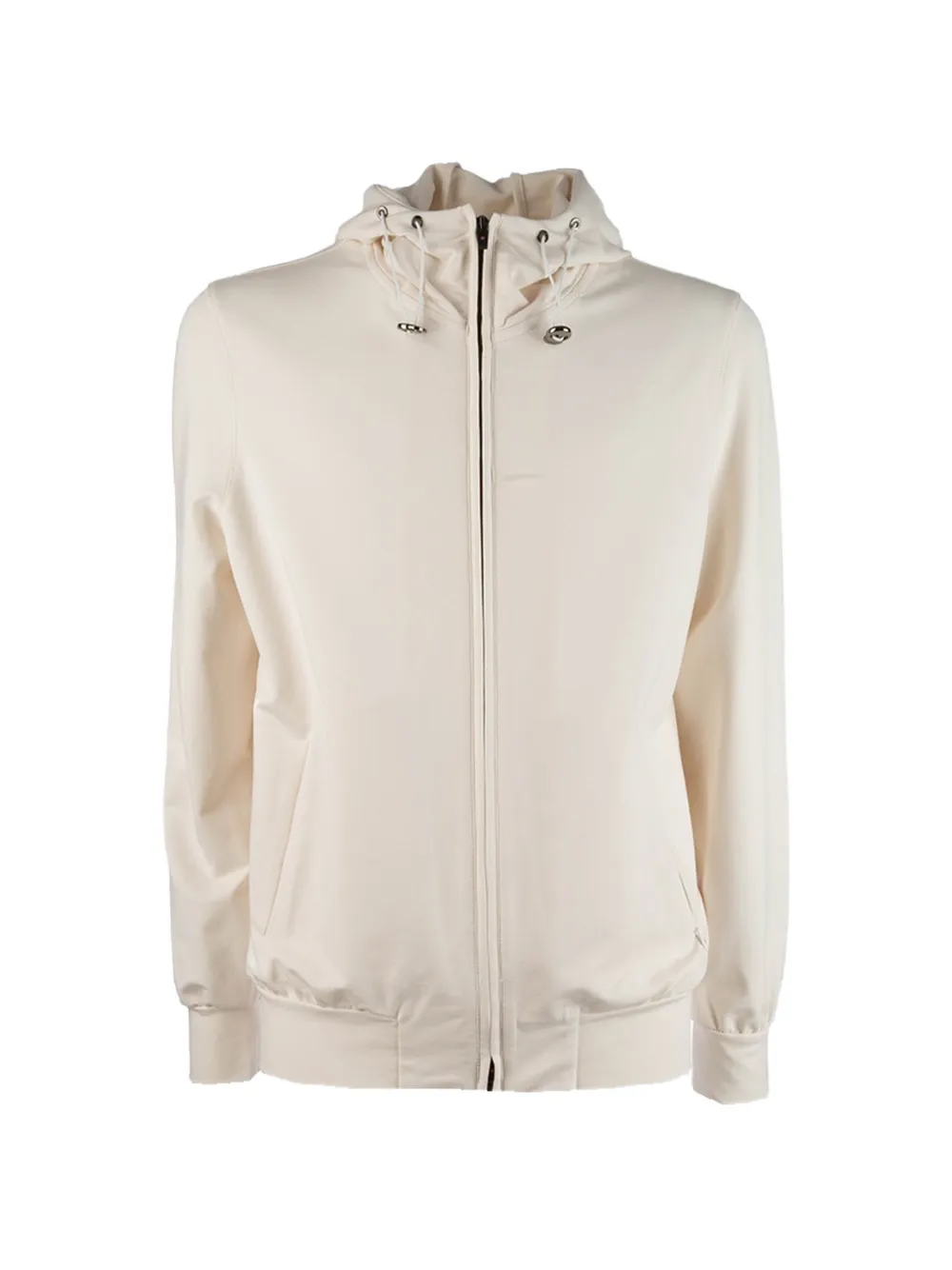 Kired zip-up hoodie - White