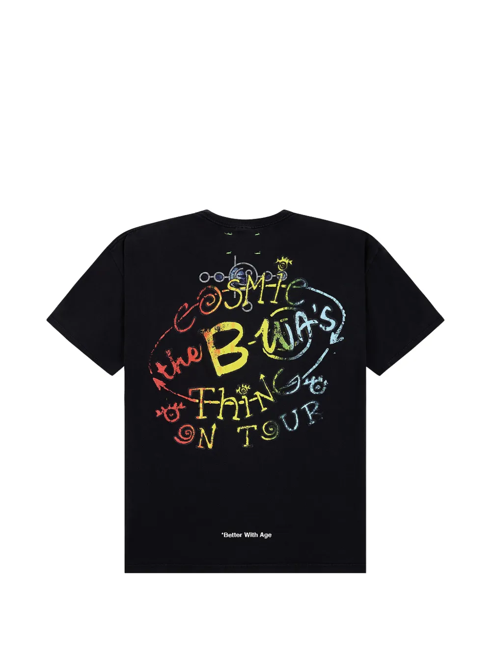 Better with Age  코스믹 그래픽 프린트 티셔츠 | 티셔츠