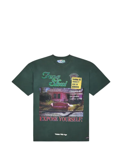 Better with Age Olive graphic t-shirt