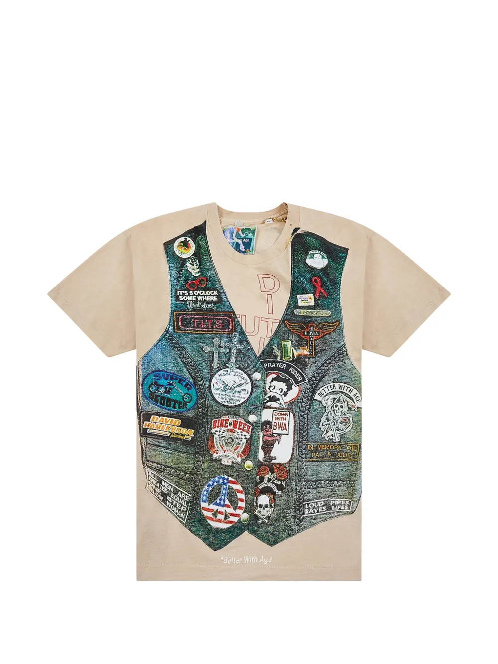 Better With Age Roadie T-shirt In Neutral