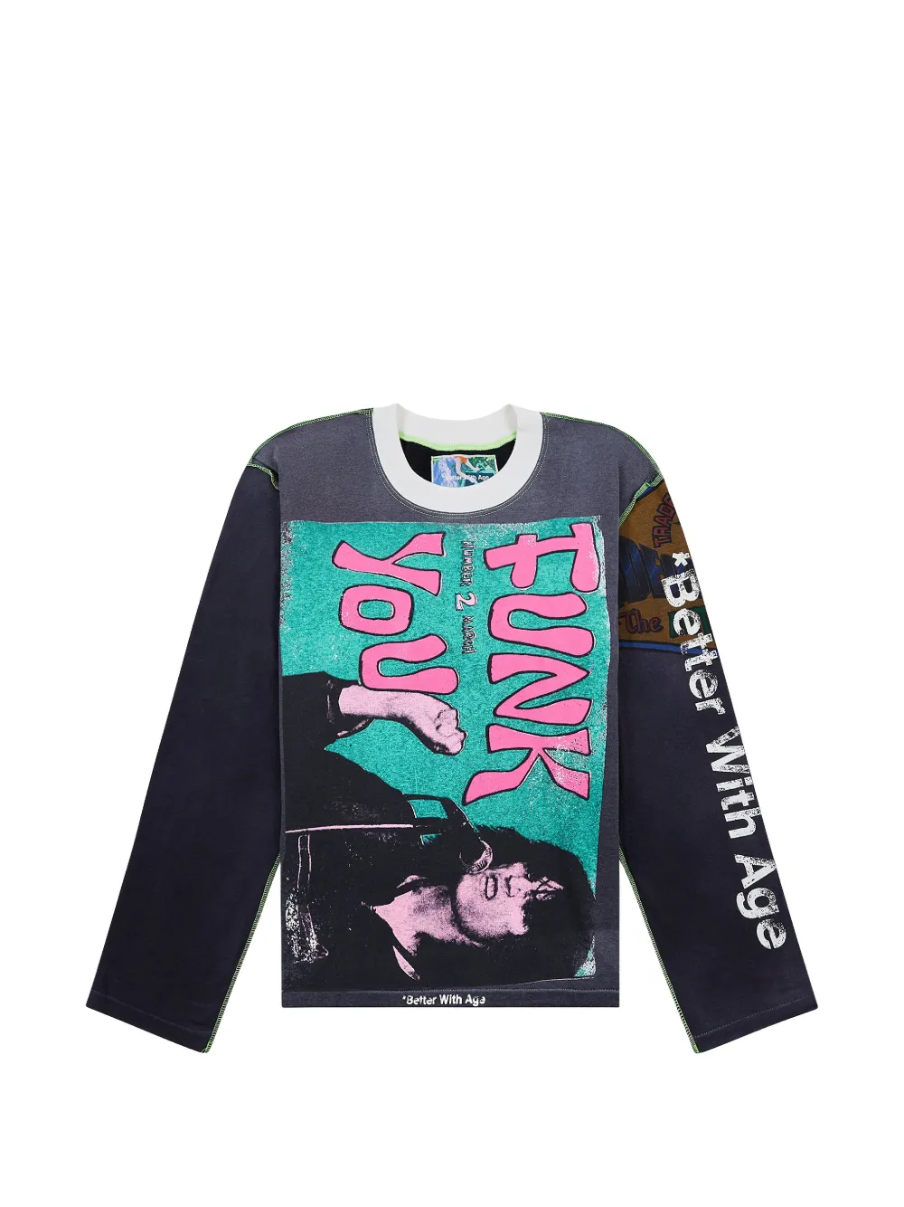 Better With Age Rivka Long-sleeves T-shirt In Blue