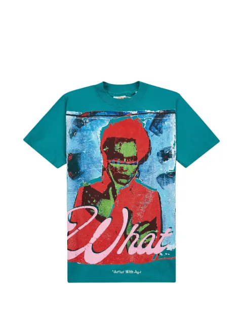 Better with Age Wha? graphic-print T-shirt