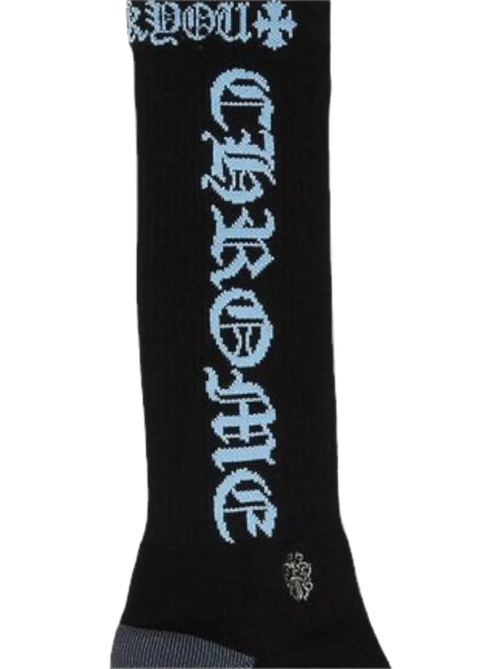 Chrome Hearts Sokken met intarsia logo Zwart