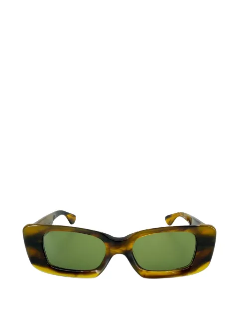 Chrome Hearts Estrel La rectangle-frame sunglasses