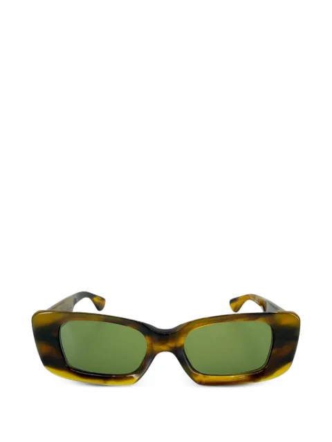 Chrome Hearts Estrel La rectangle-frame sunglasses