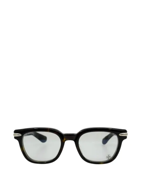 Chrome Hearts Drippin square-frame glasses