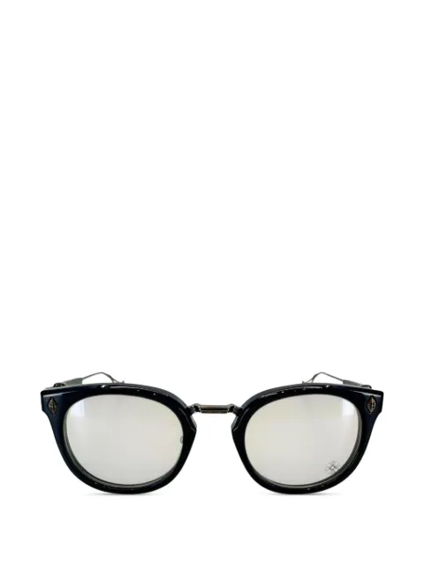 Chrome Hearts SAC round-frame glasses