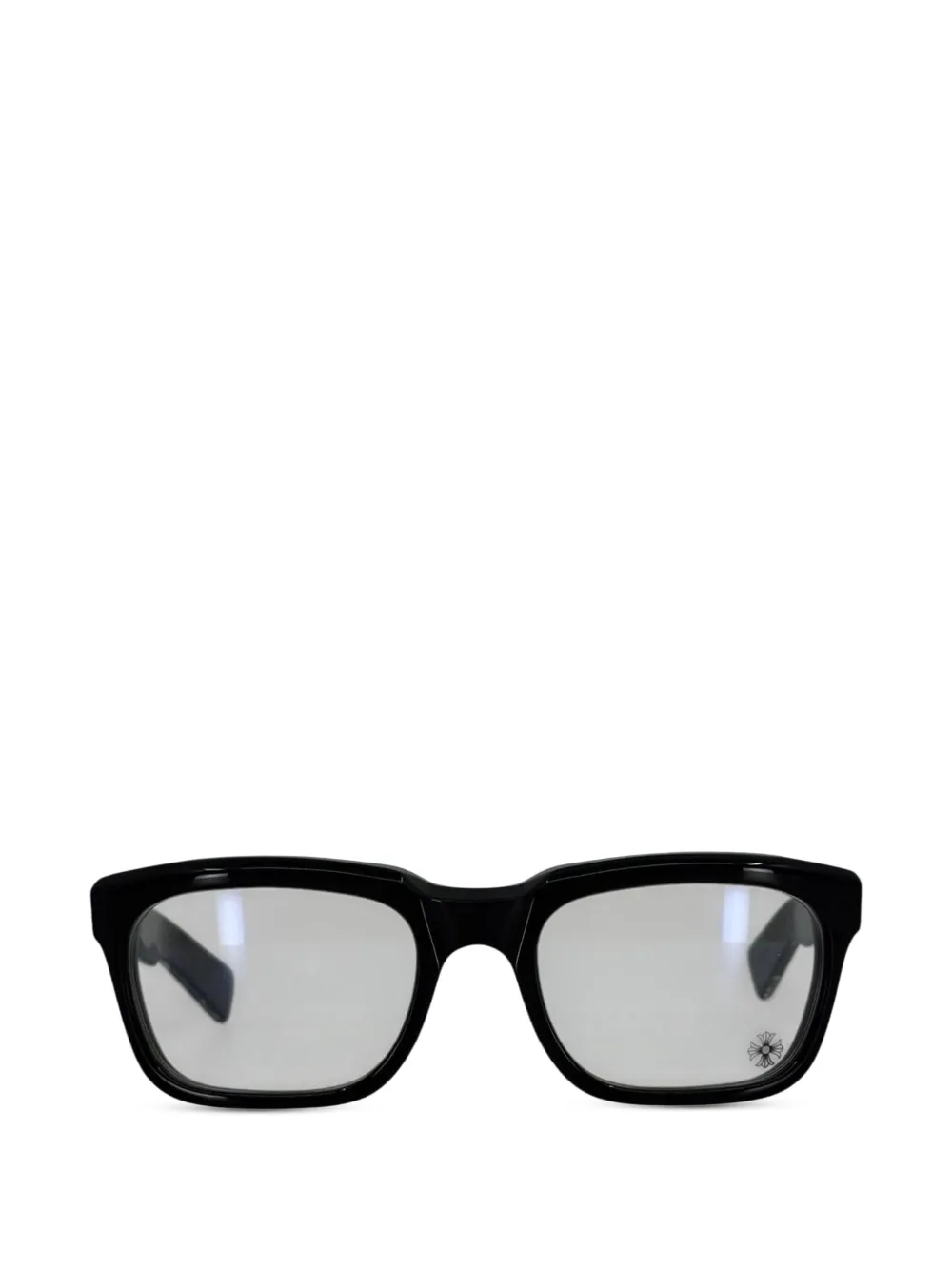 Chrome Hearts See You In Tea rectangle-frame glasses - Nero