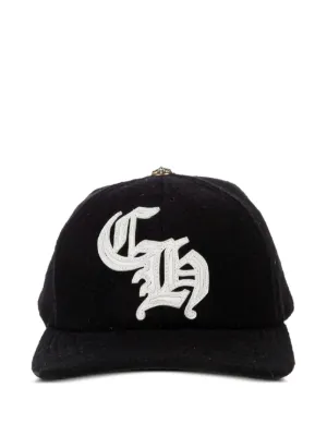 Chrome Hearts Horseshoe Cross Baseball Hat | Black | FARFETCH
