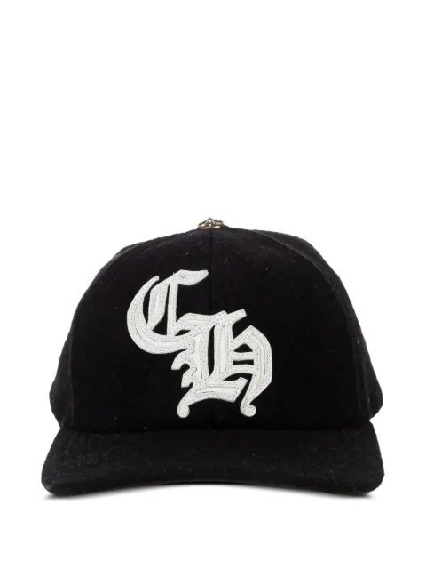 Chrome Hearts logo-embroidered baseball cap