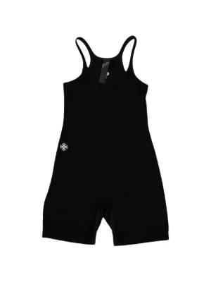 d'Hersigny | Tricot jumpsuit met korte mouwen voor dames van linnen