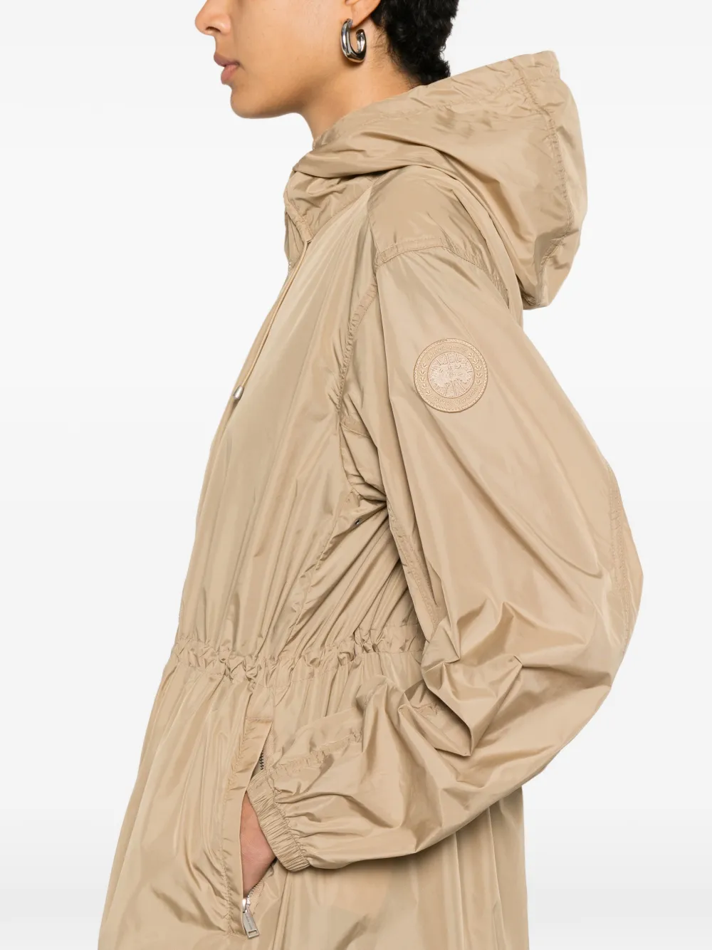 Canada Goose Lume parka met capuchon Beige