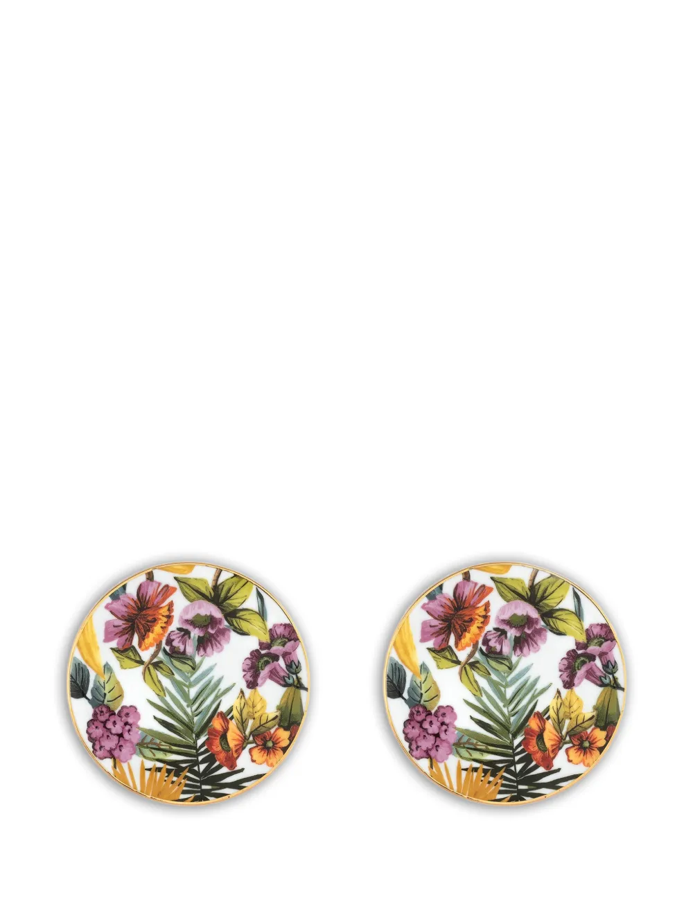 Simone Guidarelli Home Jungle coaster (set of two) - Weiß