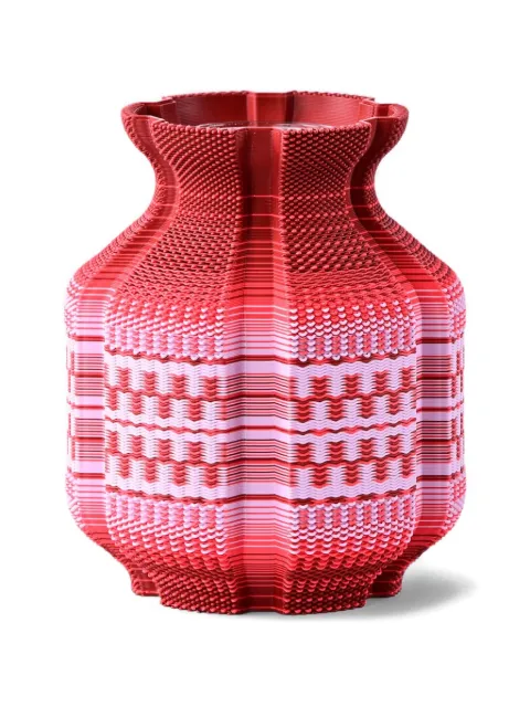 Wontek Ancient Aliens geometric-patterned vase