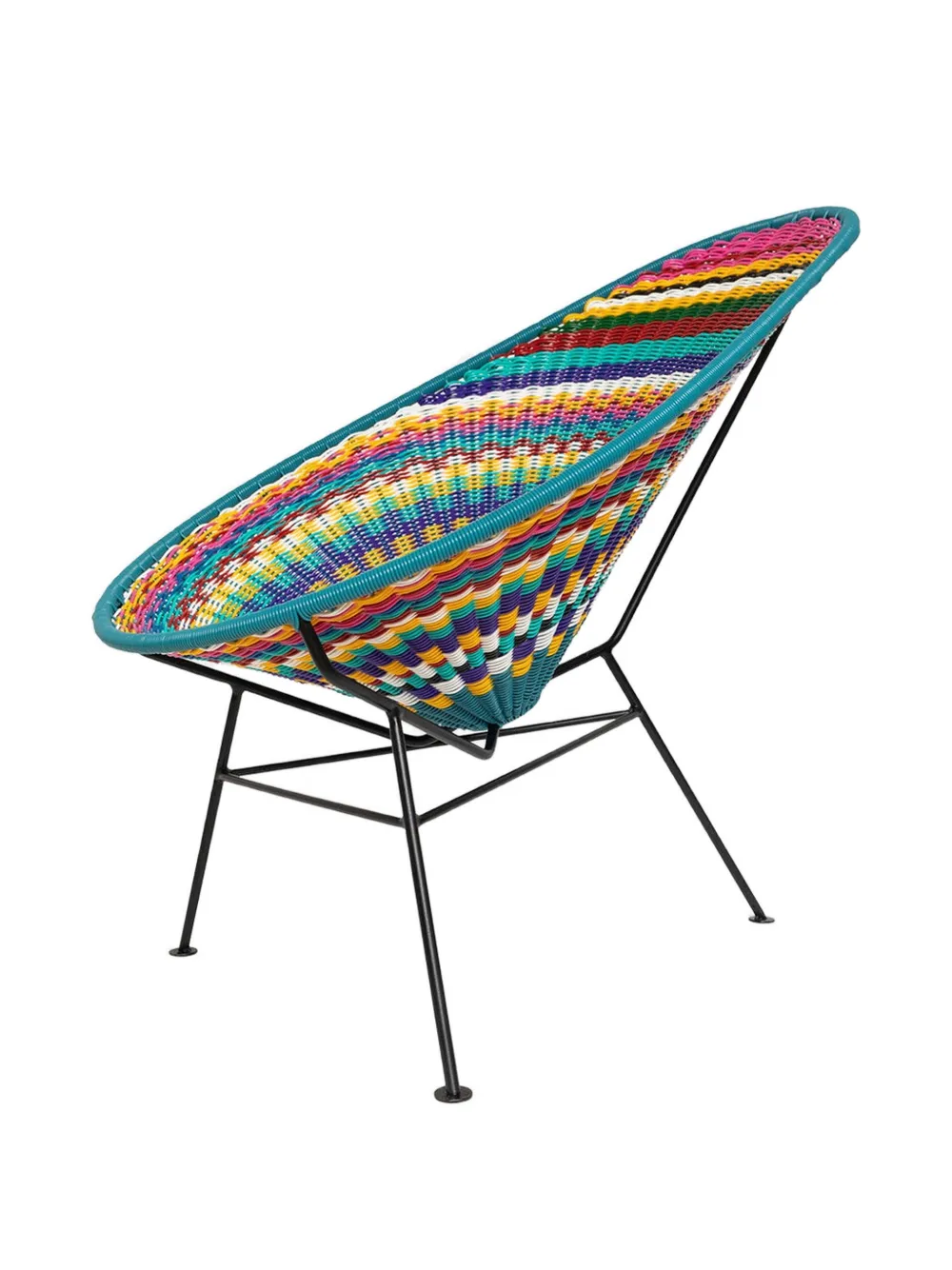 Acapulco Design Acapulco Oaxaca patterned chair - Blu