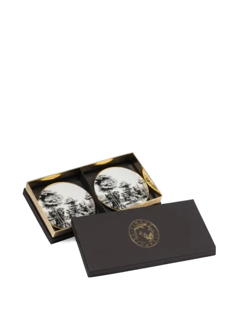 Simone Guidarelli Home Imperial Garden coaster set (set of two)