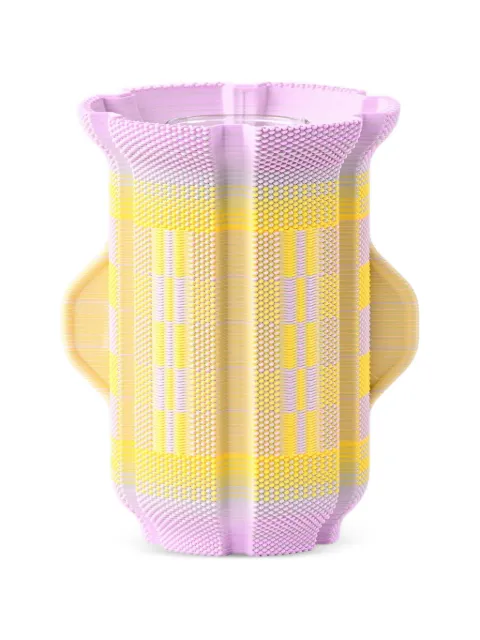 Wontek Ancient Aliens geometric-shape vase