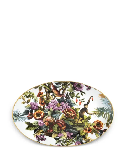 Simone Guidarelli Home Jungle oval-shaped platter