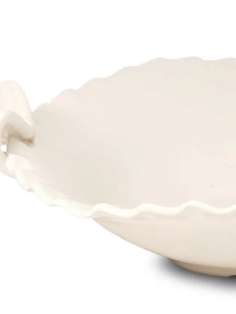 Bitossi 보우 스칼럽 엣지 센터피스